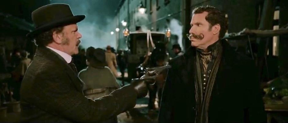 Will Ferrell, John C. Reilly cause comic chaos in Holmes and Watson trailer  - CNET